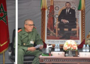 Le Général de corps d'armée Belkhir El Farouk, nouvel Inspecteur général des FAR