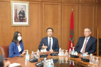 Passation entre Nadia Fettah Alaoui et Mohamed Benchaâboun