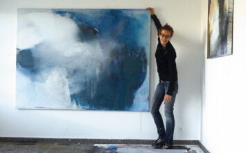 Monia Touiss expose &ldquo;Echo&rdquo; à l'institut français de Rabat