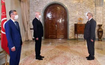 Laftit reçu par le président tunisien