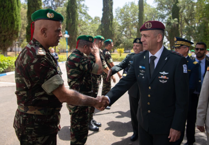 En images, la visite du chef d’état-major de l’armée israélienne au Maroc