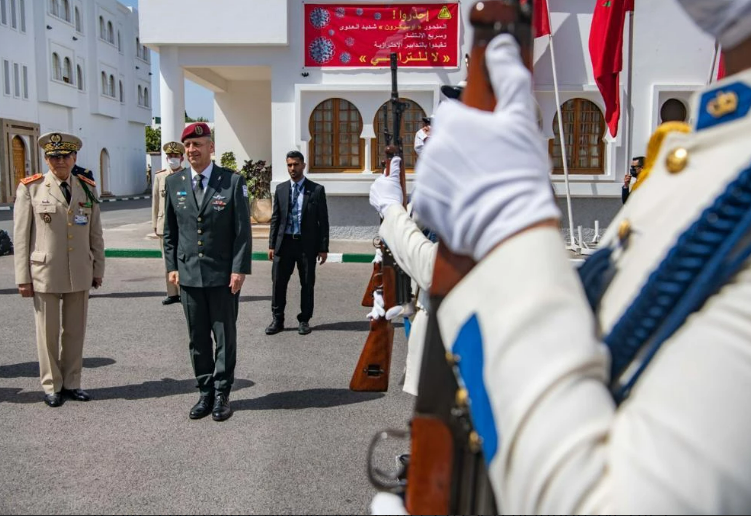 En images, la visite du chef d’état-major de l’armée israélienne au Maroc