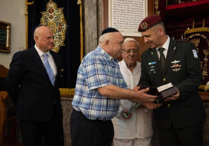 En images, la visite du chef d’état-major de l’armée israélienne au Maroc