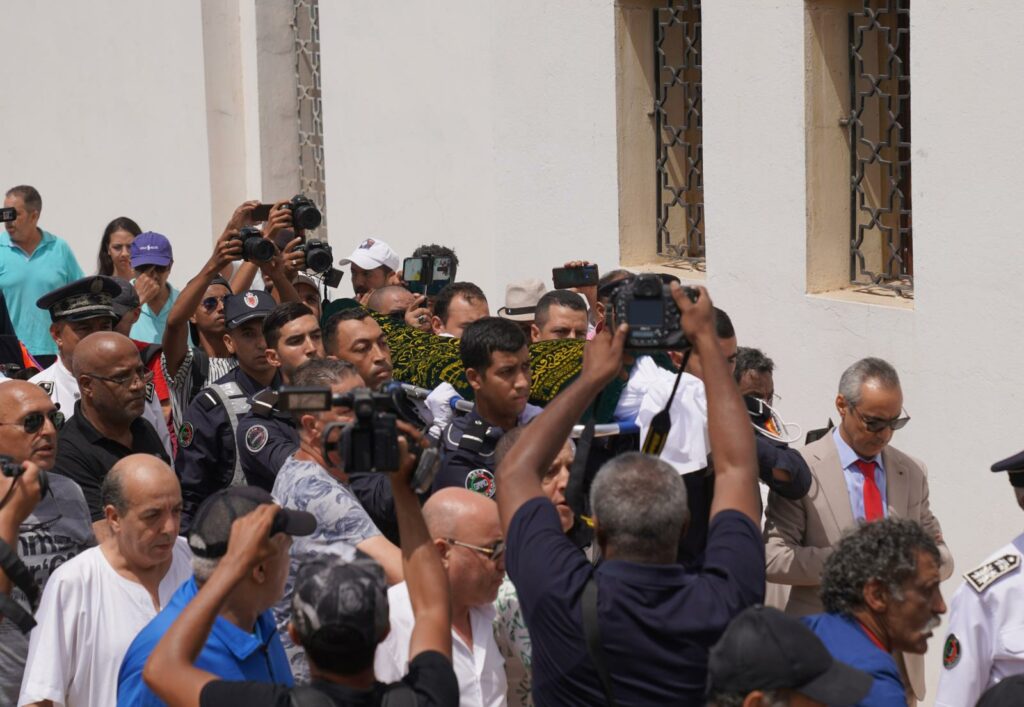 Obsèques à Casablanca d'Abdelhak El Khiame, ancien directeur du BCIJ