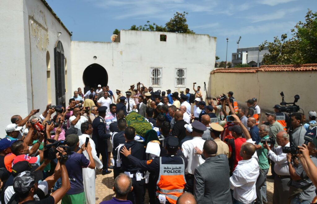 Obsèques à Casablanca d'Abdelhak El Khiame, ancien directeur du BCIJ