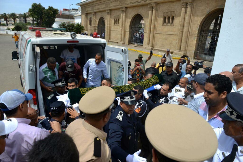 Obsèques à Casablanca d'Abdelhak El Khiame, ancien directeur du BCIJ