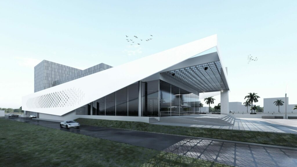 Les images du futur Grand théâtre de Fès