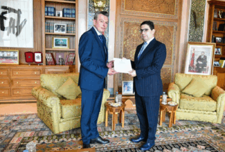 Le nouvel ambassadeur ukrainien au Maroc présente les copies de ses lettres de créance