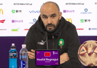 Walid Regragui à L’Équipe : &ldquo;Les joueurs y ont cru jusqu’au bout”