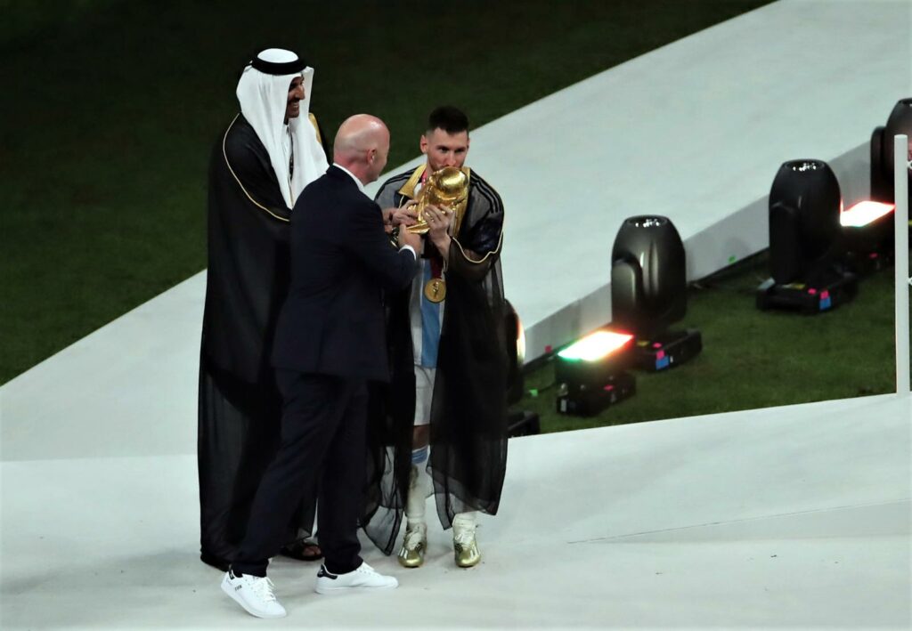 En images, la finale de la Coupe du monde 2022