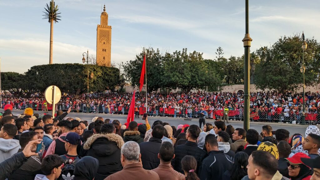 Emotions lors de la réception royale et des décorations pour les membres de l'équipe nationale