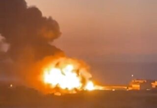 Enorme explosion de dépôt de gaz à Mohammedia