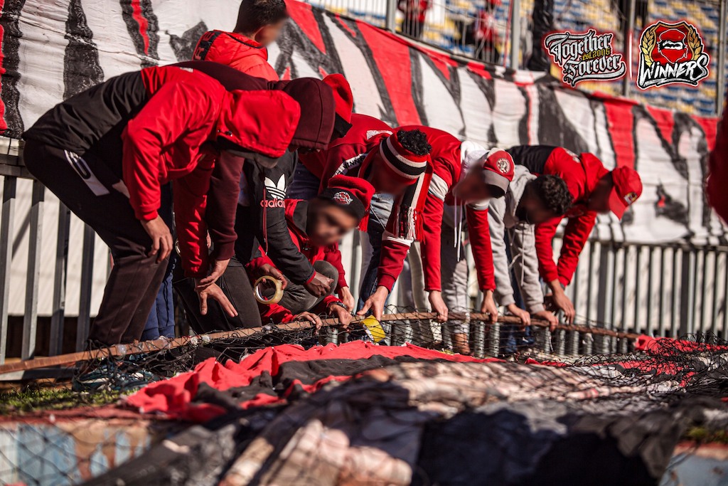 A la coupe du monde des clubs, les très attendus tifos du Wydad