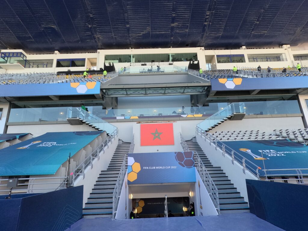 Images. Le Grand Stade de Tanger s’apprête à accueillir l'ouverture du Mondial des clubs