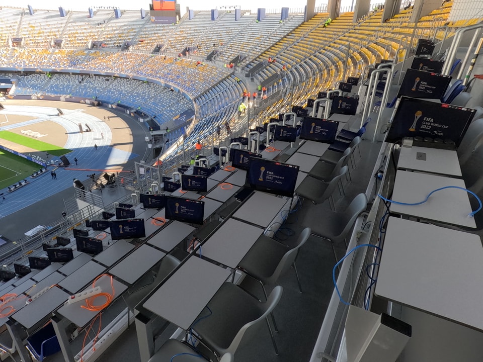 Images. Le Grand Stade de Tanger s’apprête à accueillir l'ouverture du Mondial des clubs