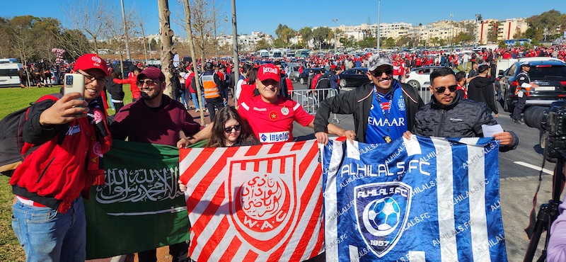 Mondial des clubs : ambiance du match WAC-Al Hilal