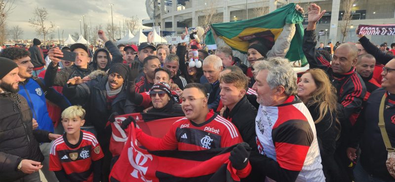 Mondial des clubs : ambiance du public brésilien avant le match Flamengo-Al Hilal