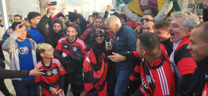 Mondial des clubs : ambiance du public brésilien avant le match Flamengo-Al Hilal