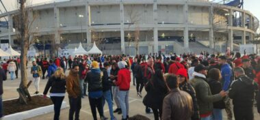 Mondial des clubs : ambiance du public brésilien avant le match Flamengo-Al Hilal