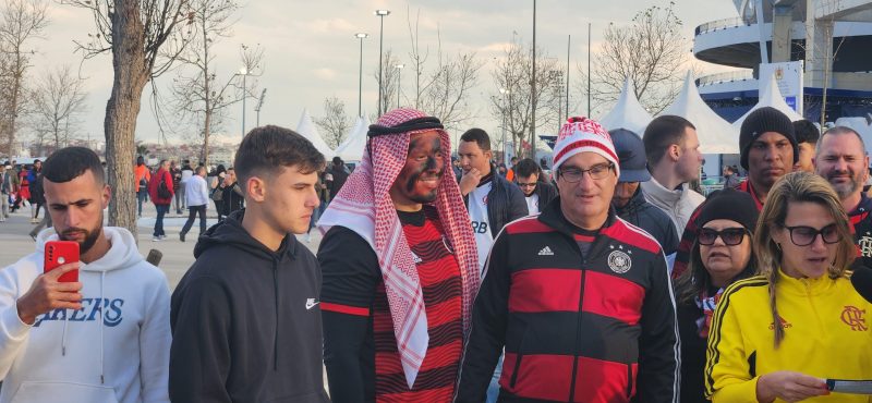 Mondial des clubs : ambiance du public brésilien avant le match Flamengo-Al Hilal