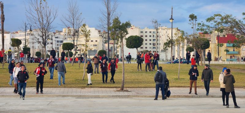 Mondial des clubs : ambiance du public brésilien avant le match Flamengo-Al Hilal