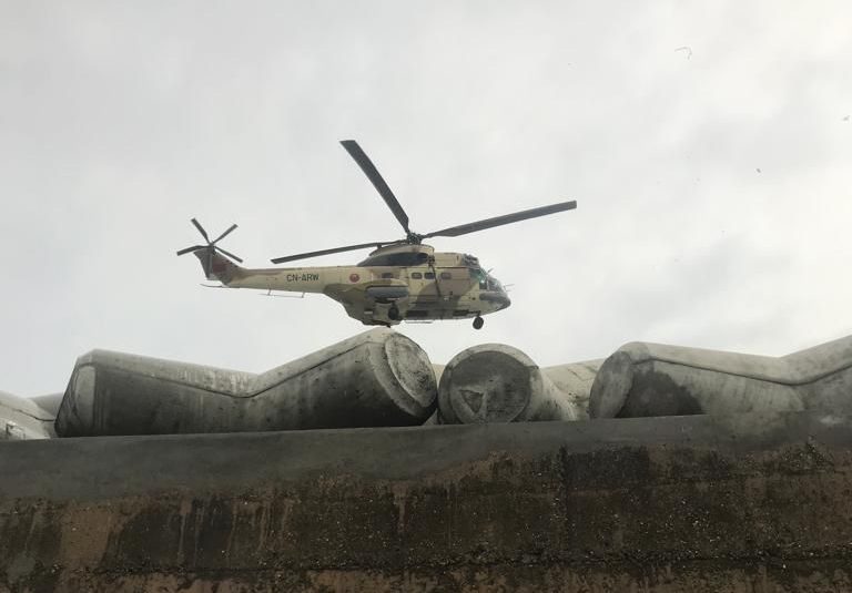Les autorités portent secours à un navire commercial échoué au large de M'diq