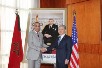 Abdellatif Hammouchi reçoit le directeur du FBI Christopher Wray