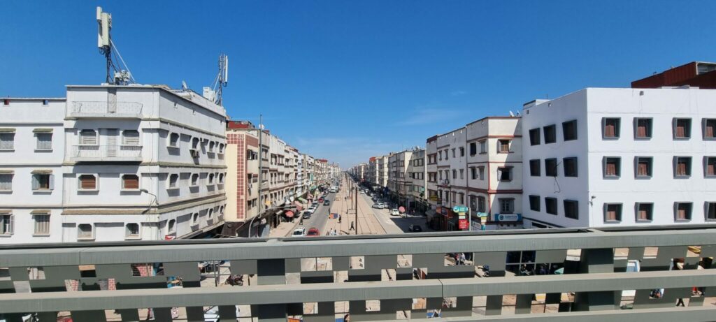 Ouverture à la circulation du nouveau pont de dénivellation du bd Mohammed VI à Casablanca