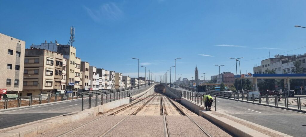 Ouverture à la circulation du nouveau pont de dénivellation du bd Mohammed VI à Casablanca