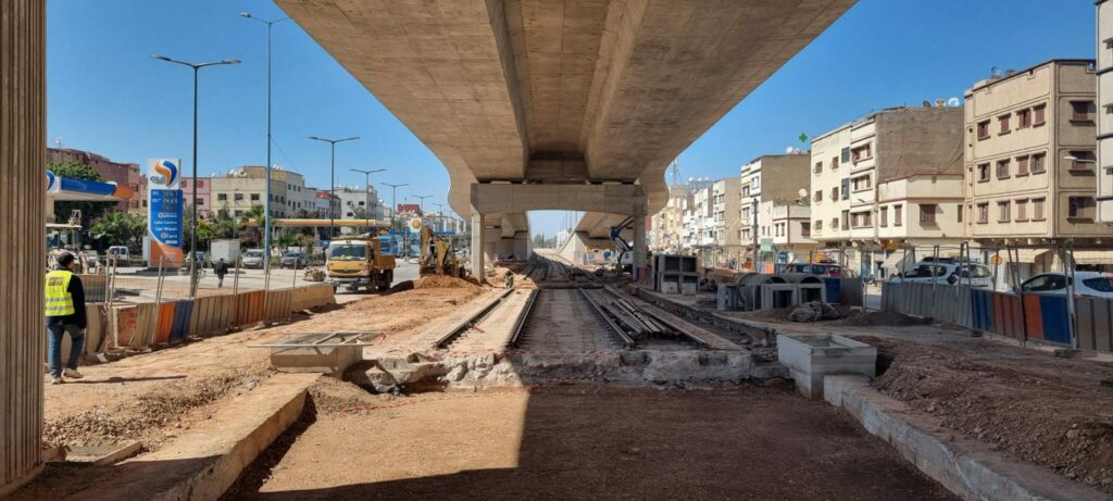 Ouverture à la circulation du nouveau pont de dénivellation du bd Mohammed VI à Casablanca