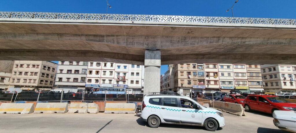 Ouverture à la circulation du nouveau pont de dénivellation du bd Mohammed VI à Casablanca