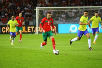 Le Maroc s'offre un succès de prestige face au Brésil (2-1)