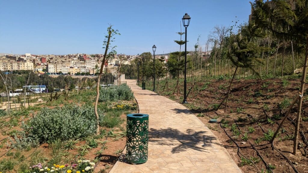 EN IMAGES. À Fès, de nouveaux espaces verts voient le jour