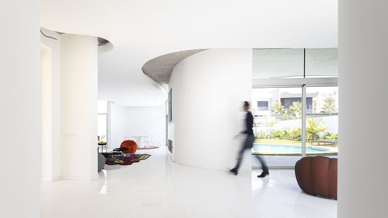 Architecture. Une villa aux courbes élégantes (Mohamed Amine Siana)