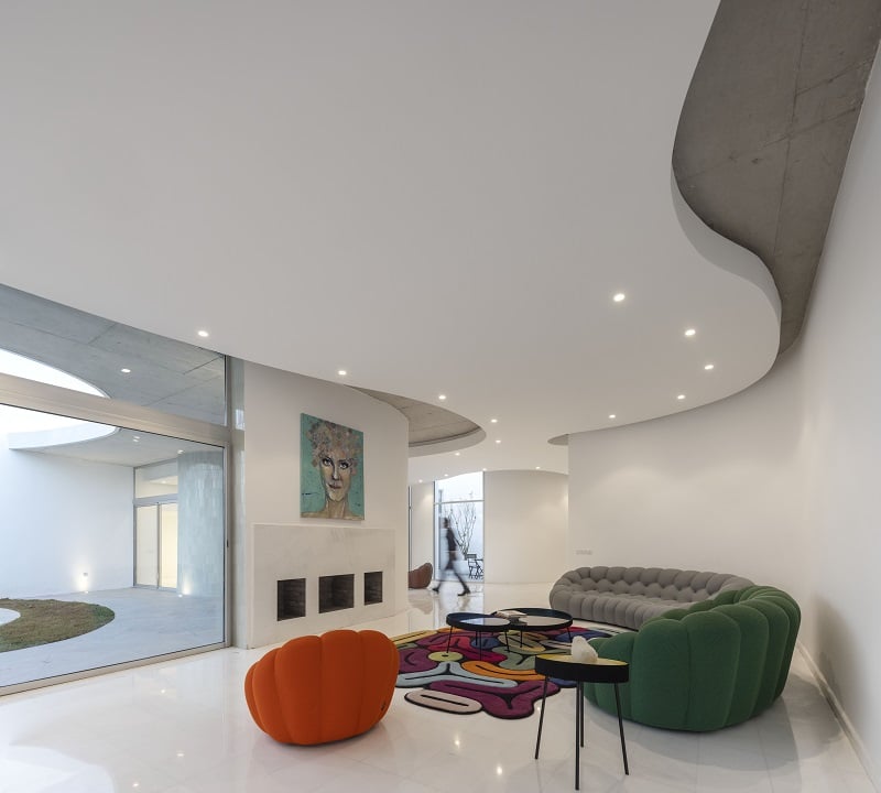 Architecture. Une villa aux courbes élégantes (Mohamed Amine Siana)