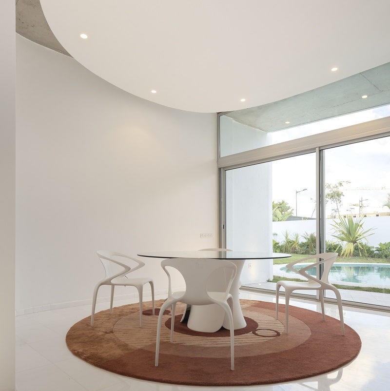 Architecture. Une villa aux courbes élégantes (Mohamed Amine Siana)