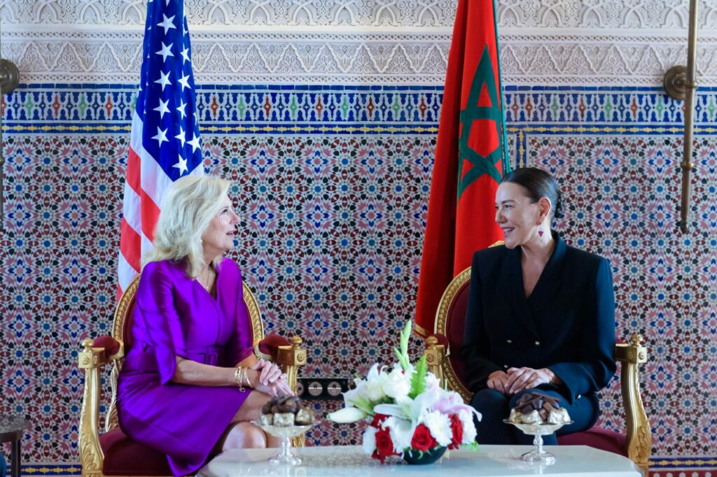Images. La Première dame des USA, Jill Biden, en visite au Maroc