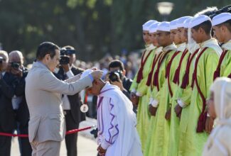 Remise du 22e Trophée Hassan II des arts équestres traditionnels &ldquo;Tbourida&rdquo;