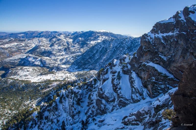 Parc national de Talassemtane. Au cœur des sapinières enneigées du Rif