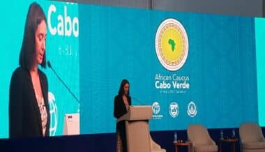 Nadia Fettah au forum Caucus africain 2023