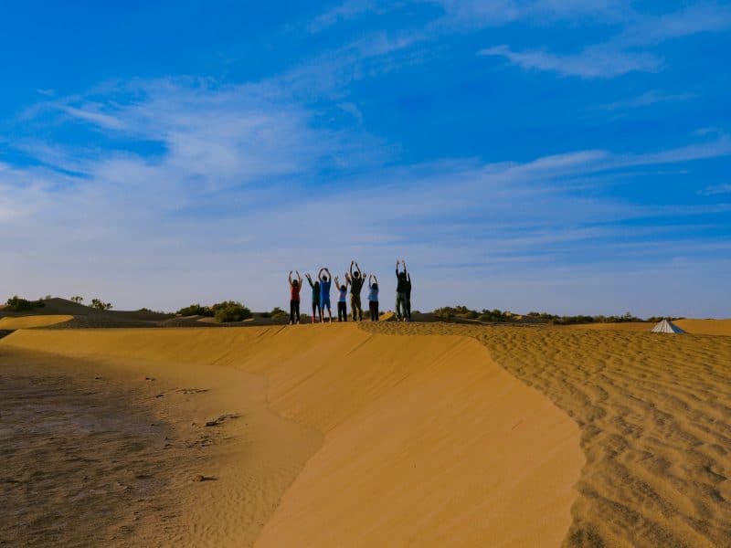 Évasion. Yoga et dunes, ou comment se reconnecter à soi dans le Grand Sud