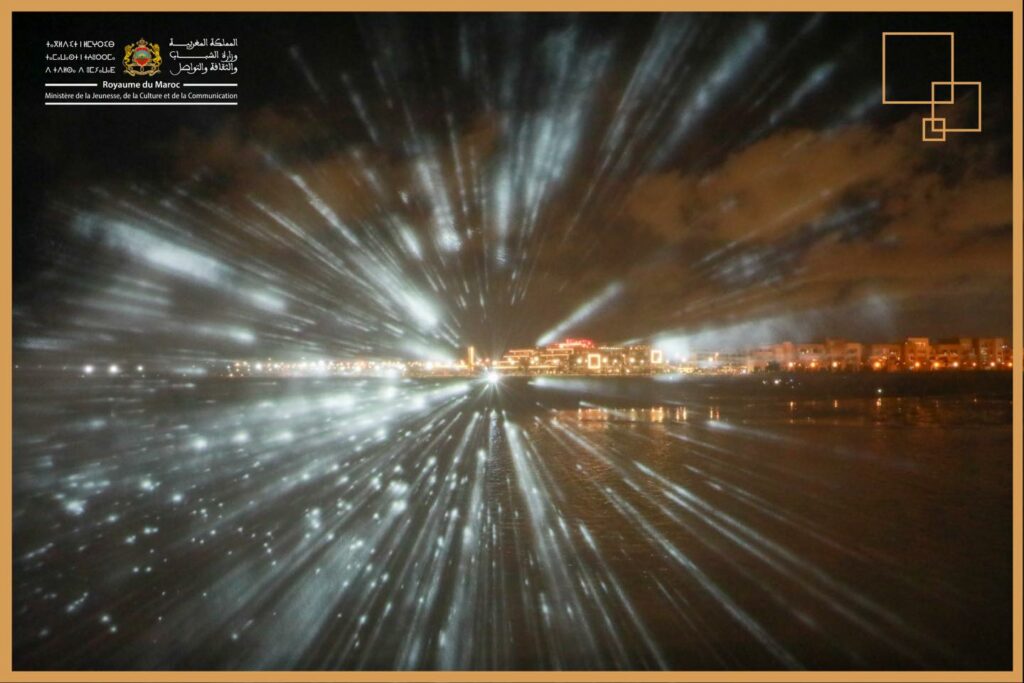 À Rabat, l’esplanade du Bouregreg illuminée par les shows &ldquo;Constellations&rdquo;