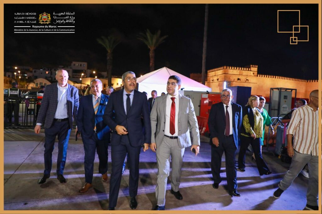 À Rabat, l’esplanade du Bouregreg illuminée par les shows &ldquo;Constellations&rdquo;