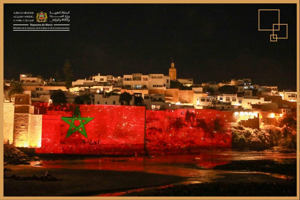 À Rabat, l’esplanade du Bouregreg illuminée par les shows &ldquo;Constellations&rdquo;