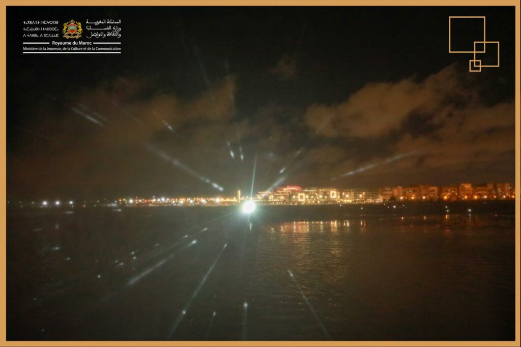 À Rabat, l’esplanade du Bouregreg illuminée par les shows &ldquo;Constellations&rdquo;