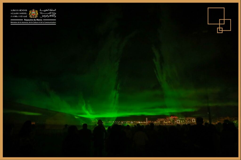 À Rabat, l’esplanade du Bouregreg illuminée par les shows &ldquo;Constellations&rdquo;