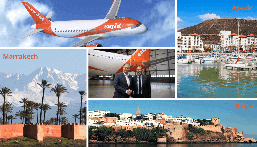 Hiver 2023-2024 : 95.000 sièges supplémentaires injectés par Easy Jet à destination du Maroc