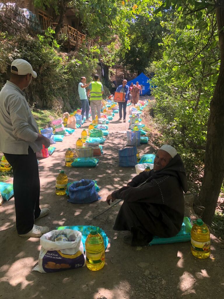 Séisme. Zoom sur l'organisation de la Fondation Mohammed V et de la Banque alimentaire
