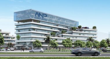 Un paquebot dans la ville: le futur siège de l'ANP à Casablanca