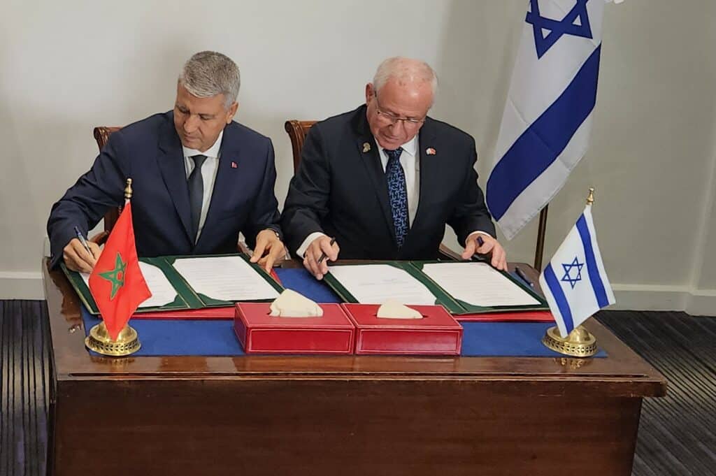 Accord maroco-israélien dans le domaine agricole technologique